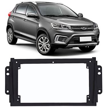 Imagem de Moldura De Painel 2 Din 9" Polegadas Chery Tiggo 2 - Preto