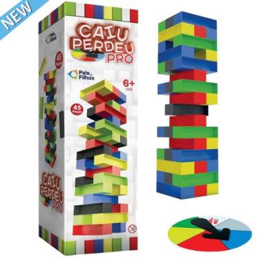 Jogo Uno Stacko - Torre de Empilhar - Mattel Games - 43535