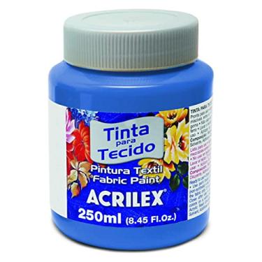 Imagem de Tinta para Tecido Fosca Acrilex 250 ml Azul Cerúleo - 568