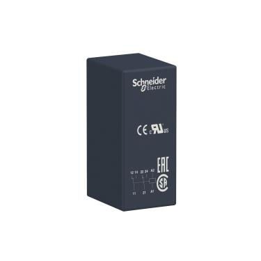 Imagem de Rele Acopl. Plug-In S/Base 24VCC 2 REV. 8A RSB2A080BD - Schneider Schneider
