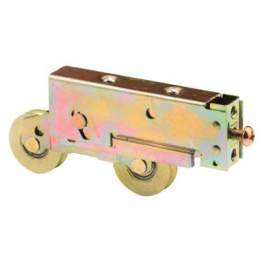 Imagem de Prime-Line Products D 1924 Conjunto de rolo de porta deslizante, rolamento de esferas de aço de 1-1/2 polegadas