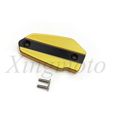 Imagem de NBX- reservatório de capa de cilindro mestre de fluido de freio CNC para compatível com Kawasaki Z800 2013-2016 ER6N