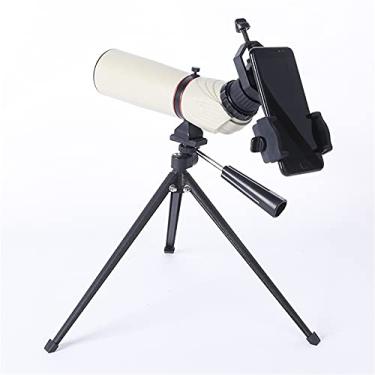 Imagem de Telescópio Monóculo Astronômico Grande Angular para iniciantes, 12 vezes -30 vezes 50mm concerto de observação de pássaros de grande abertura zoom HD Suporte para smartphone e tripo