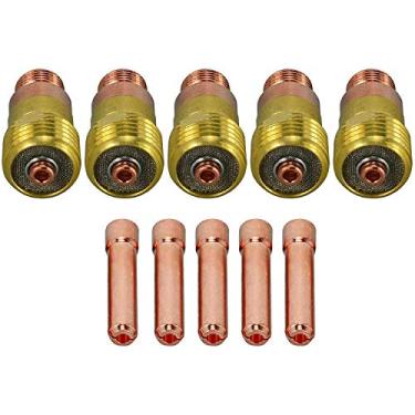 Imagem de RIVERWELD TIG 17GL116 1/16" e Ø1,6 mm 10N23S Kit de pinça TIG serve para lanterna de soldagem DB SR WP 17 18 26 TIG 10 peças