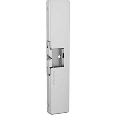 Imagem de HES 9400 Electric Strike Solução fina montada em superfície de aço inoxidável acetinado (630) tensão dupla (12/24 VDC/VAC) ANSI/BHMA A156.31 Grau 1 e certificado UL