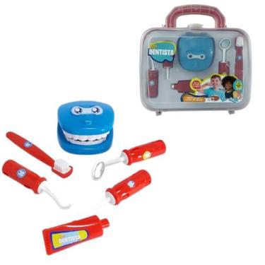 Imagem de Brinquedo Maletinha Dr. Dentista com Acessórios 0808 - Samba Toys