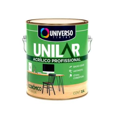 Imagem de Tinta Acrílica Econômica Profissional Interna Unilar Branco Gelo Inter