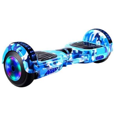 Imagem de Hoverboard Skate Elétrico 6.5 Led Bluetooth - HYE, Azul