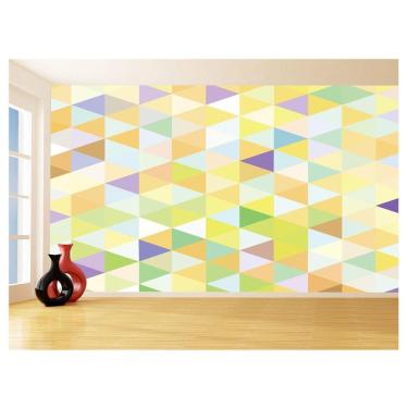 Imagem de Papel De Parede Geométrico Triângulos GMT72 1,75X2,0M