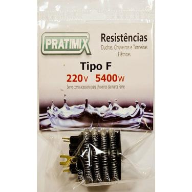 Imagem de Resistencia Ducha 3T Fame 220V 5400W Pratimix FA0255