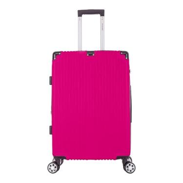 Imagem de Mala de Viagem Dublin Rígida 360° Santino Preta G - AMZV204G (Pink)