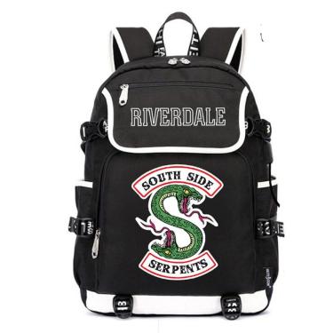 Imagem de Mochila escolar Riverdales Kids Bag 37x16x45cm Algodão-Poliéster