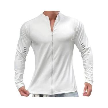 Imagem de Jaqueta De Fitness Masculina De Manga Longa Para Corrida, Roupas Espor