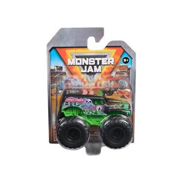 Imagem de Carrinho Grave Digger de 5cm 1:72 - Monster Jam