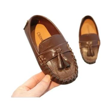 Imagem de Sapatos Mocassim Antiderrapantes Para Meninos, Lindos E Casuais, Sapat