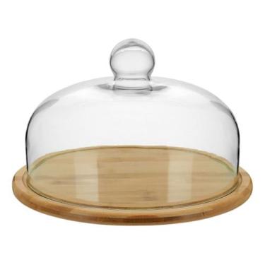 Imagem de Prato Home&Co 18x29x29cm Bambu Natural Utensílio de Mesa para Servir e