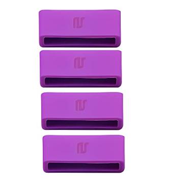 Imagem de Nandos-Store - Passador/Anel/Borracha para pulseiras de relógios compatíveis com 16mm, 18mm, 20mm, 22mm para Amazfit, samsung, Hawei, garmin - Nandos-Store (16MM, Roxa)