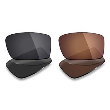 Imagem de 2 pares de lentes polarizadas de substituição da Mryok para óculos de sol Oakley X Squared – Opções