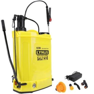 Imagem de Pulverizador costal manual e a bateria 12V 20 litros com 4 bicos - PL-20B - Lynus (110V/220V)