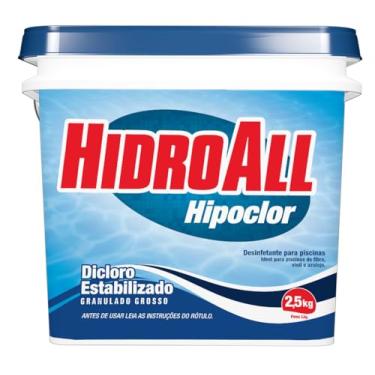 Imagem de Hidroall, Balde de cloro granulado Hipoclor 2,5 kg