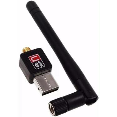 Imagem de Antena Wifi Adaptador Wireless Usb 1200Mbps Ate 150M 802.Iin - Wifin