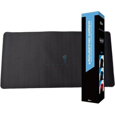 Imagem de Mousepad Gamer Speed Extra Grande Teclado Borda Costurada Premium 3mm 