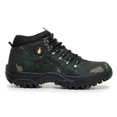 Imagem de Bota Coturno Adventure Militar Feminino Adulto Infantil Para Trilha Vi