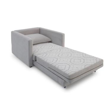 Imagem de Poltrona Sofá Cama Solteiro 85cm Trento Estofama