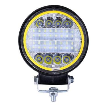 Imagem de Kit 1 Farol Milha Auxiliar Com Pisca Agrícola Off Road 72w - Briwax