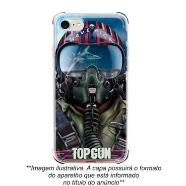 Imagem de Capinha Capa para celular Xiaomi Redmi Mi A3 - Top Gun Aviação TPG7 - 