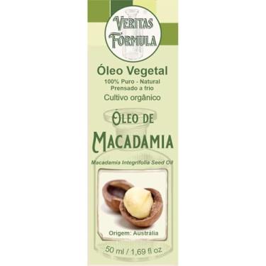 Imagem de Óleo Vegetal de Macadâmia Prensado a Frio – 100% Puro e Natural | Nutrição e Reparação para Pele e Cabelos | Vegano – 50ml | Origem Austrália