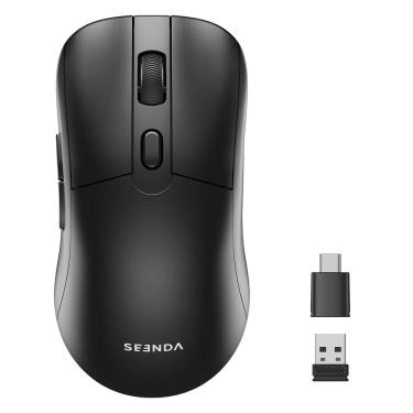 Imagem de Mouse sem fio para jogos seenda 18000 DPI 67g USB C recarregável