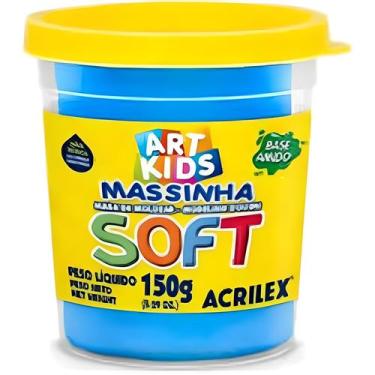 Imagem de Massa de modelar Acrilex 150g azul 109