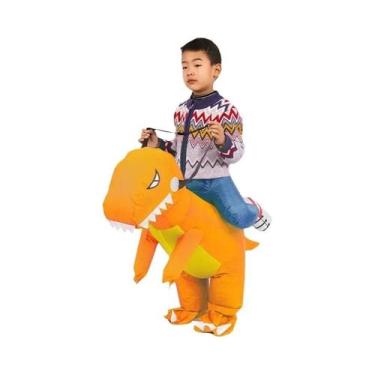 Imagem de Fantasia Inflável De Dinossauro Para Crianças, Macacão De Cosplay Para