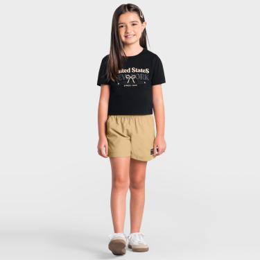 Imagem de Conjunto infantil menina com laço Brandili-Feminino