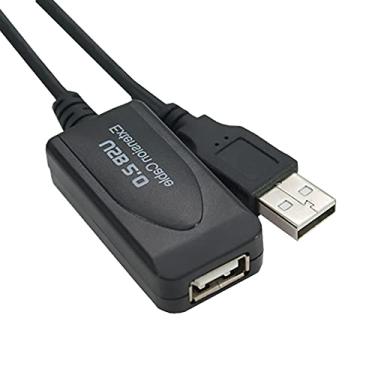 Imagem de CABO EXTENSOR USB 2.0 5MTS AMPLIFICADO