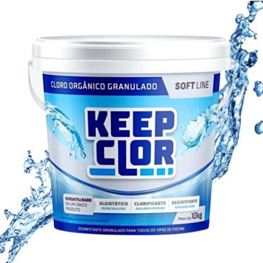 Imagem de Cloro Para Piscina Balde 10 Kg Keep Clor