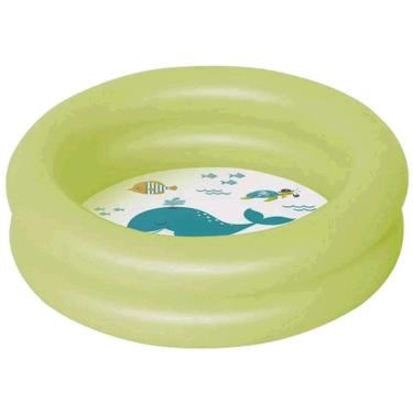 Imagem de Piscina Infantil Banheira Inflável 28 Litros Verde Mor 1780