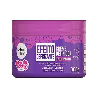 Imagem de Salon Line, Creme Definidor #TodeCacho, Efeito Defrizante, Vegano - Para Cabelos Ondulados, Cacheados e Crespos, 300g