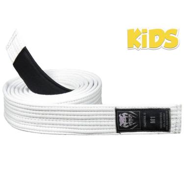 Imagem de Faixa VENUM Jiu Jitsu BJJ belt Branca ponteira infantil - venum