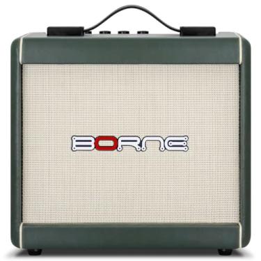 Imagem de Amplificador Cubo Para Guitarra Borne F60 Verde 15W Bivolt Automático
