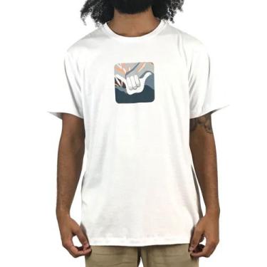 Imagem de Camiseta Hang Loose Ecologo Branco - Masculina