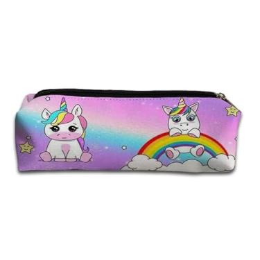 Imagem de Estojo Escolar Porta Lápis - Linha Unicórnio 001