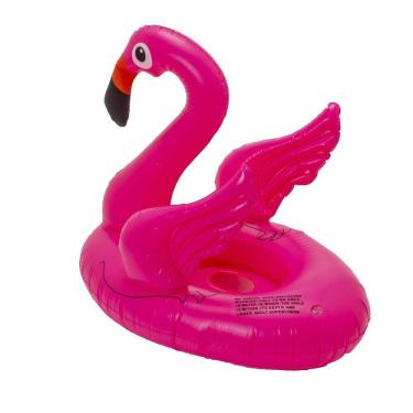 Imagem de Uma Boia Flamingo Inflável para Crianças+ 2 Anos