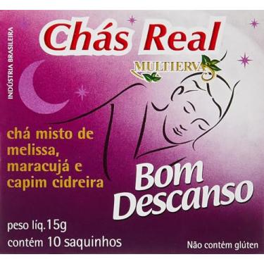 Imagem de CHÁS REAL Real Multiervas Bom Descanso 1 5 Gr