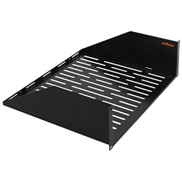 Imagem de ECHOGEAR Prateleira 3U – Design universal funciona com qualquer rack – Comporta 75 bs de servidores, equipamento de rede ou equipamento AV – Prateleira de aço profundo de 38 cm com design ventilado – Hardware de instalação incluído