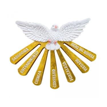 Imagem de Espírito Santo Enfeite De Resina 14 Cm