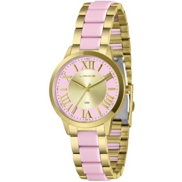 Imagem de Relógio Lince Feminino Ref: Lrt4795l38 C3kr Fashion Bicolor