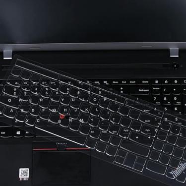 Imagem de Capa protetora para teclado compatível com Lenovo T15 & T15 Gen 2, T15p T15g L15 E15, E15 Gen 2, Thinkpad T570 T580 T590 E580 E590 E595 L590, Thinkpad P15v P15S P52 P52S P52S 72 P53 P73