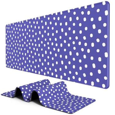Imagem de BOSOBO Mouse pad grande, tapete de mesa, tapete de mouse para jogos estendido 2GG, tapete de mesa para escritório e casa, tapete de teclado longo, tapete de mouse enorme, capa completa de mesa 81,5 x
